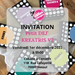 Petit Dej' - K'Elles KREATRIS @ La Cabane a Conseils
