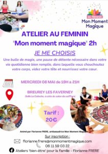 Atelier au féminin @ Breurey-lès-Faverney (salle la Calèche - Place Joly de Colombe)
